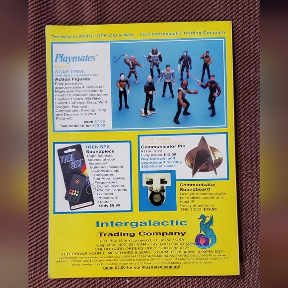 Starlog Presents Star Trek The Next Generation Makeup FX Journal 1992 - Picture 2 of 2